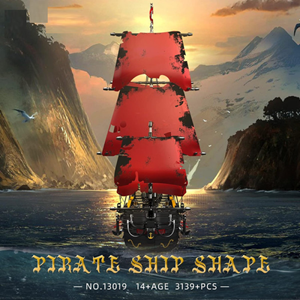 لگو تکنیک کشتی بادبانی دزدان دریایی کارائیب 3139 قطعه MOULD KING 13109_اسباب بازی